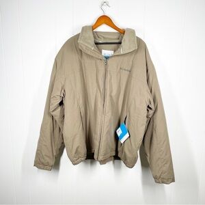 NEW Columbia Northern Voyage Parka Tan XXL
